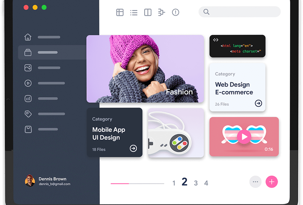 Website Dashboard Development